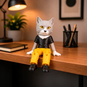 Bobblehead personalizado — diseño conceptual de referencia, no foto del producto final