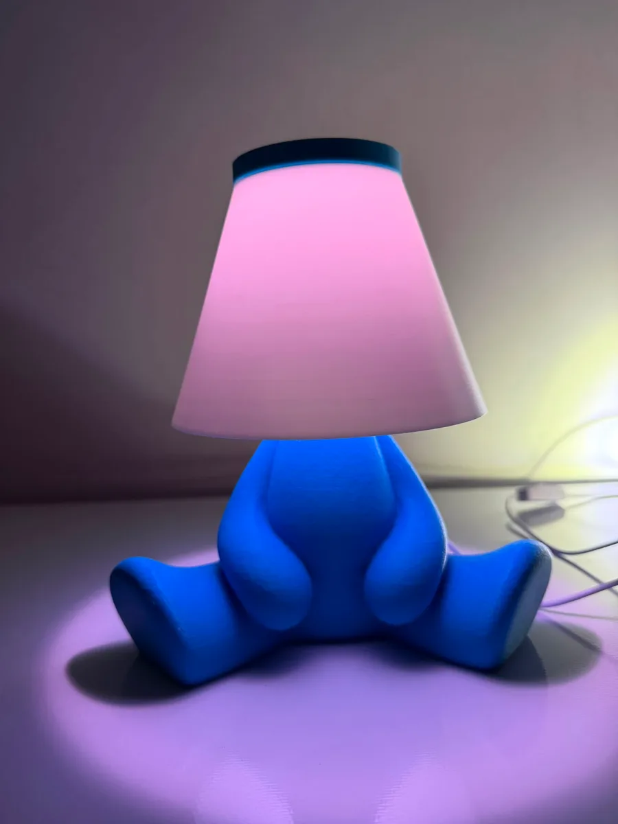 Lámpara LED decorativa — diseño conceptual de referencia, no foto del producto final