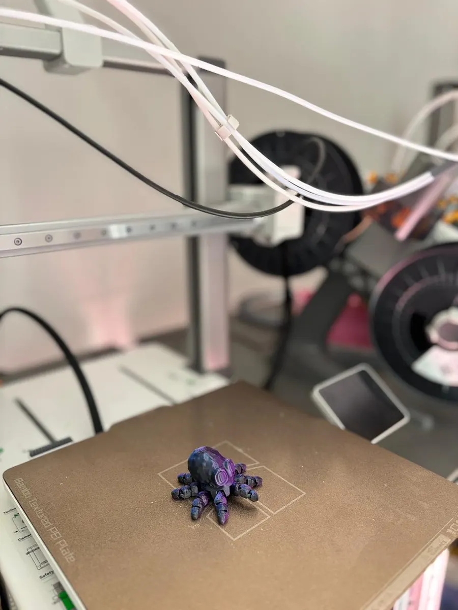 Pulpo articulado flexi — vista 2, pieza impresa por Rías Baixas 3D