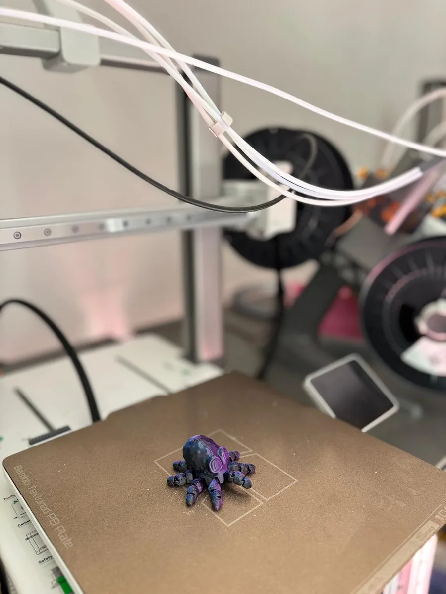 Pulpo articulado flexi — vista 4, pieza impresa por Rías Baixas 3D